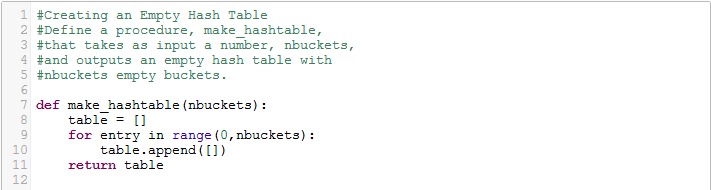 Creating An Empty Hash Table In Python Python Basics - Bank2home.com