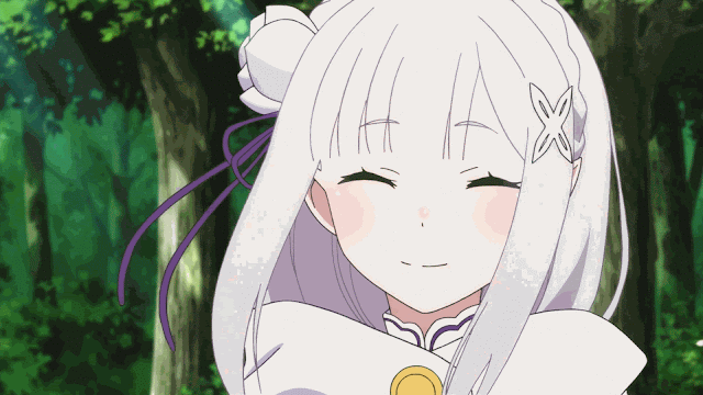 Resultado de imagen de waifus anime sonriendo gif