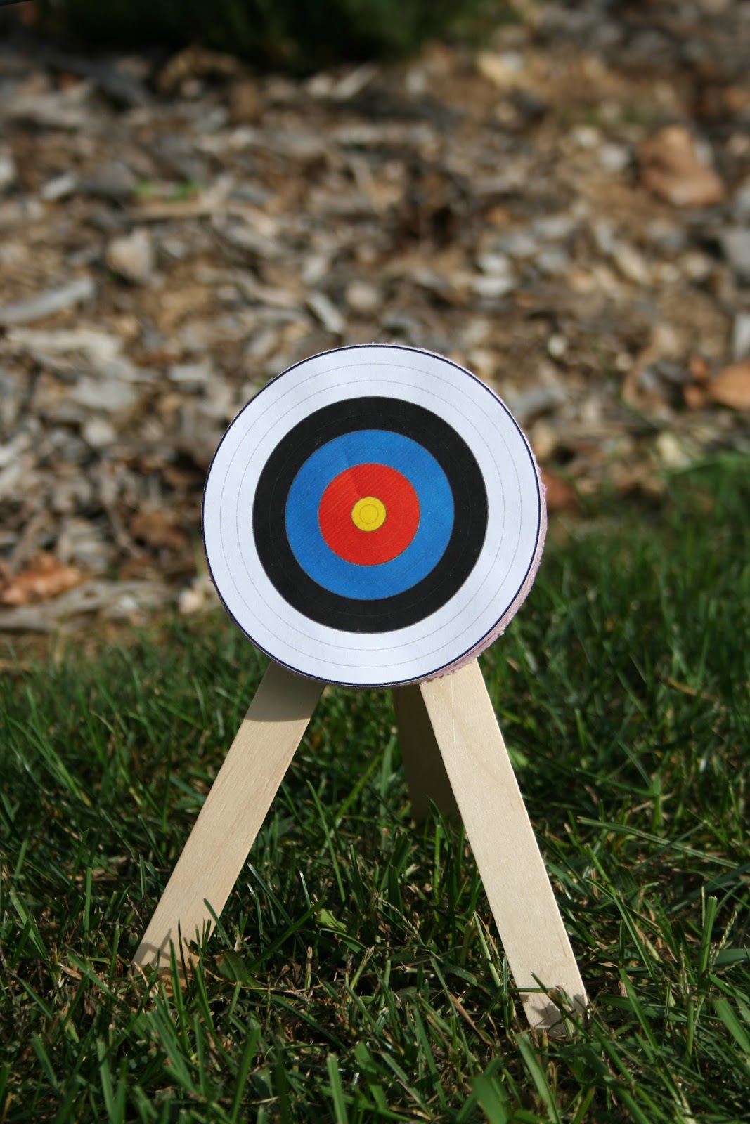Arts and Crafts for your American Girl Doll Archery Target for