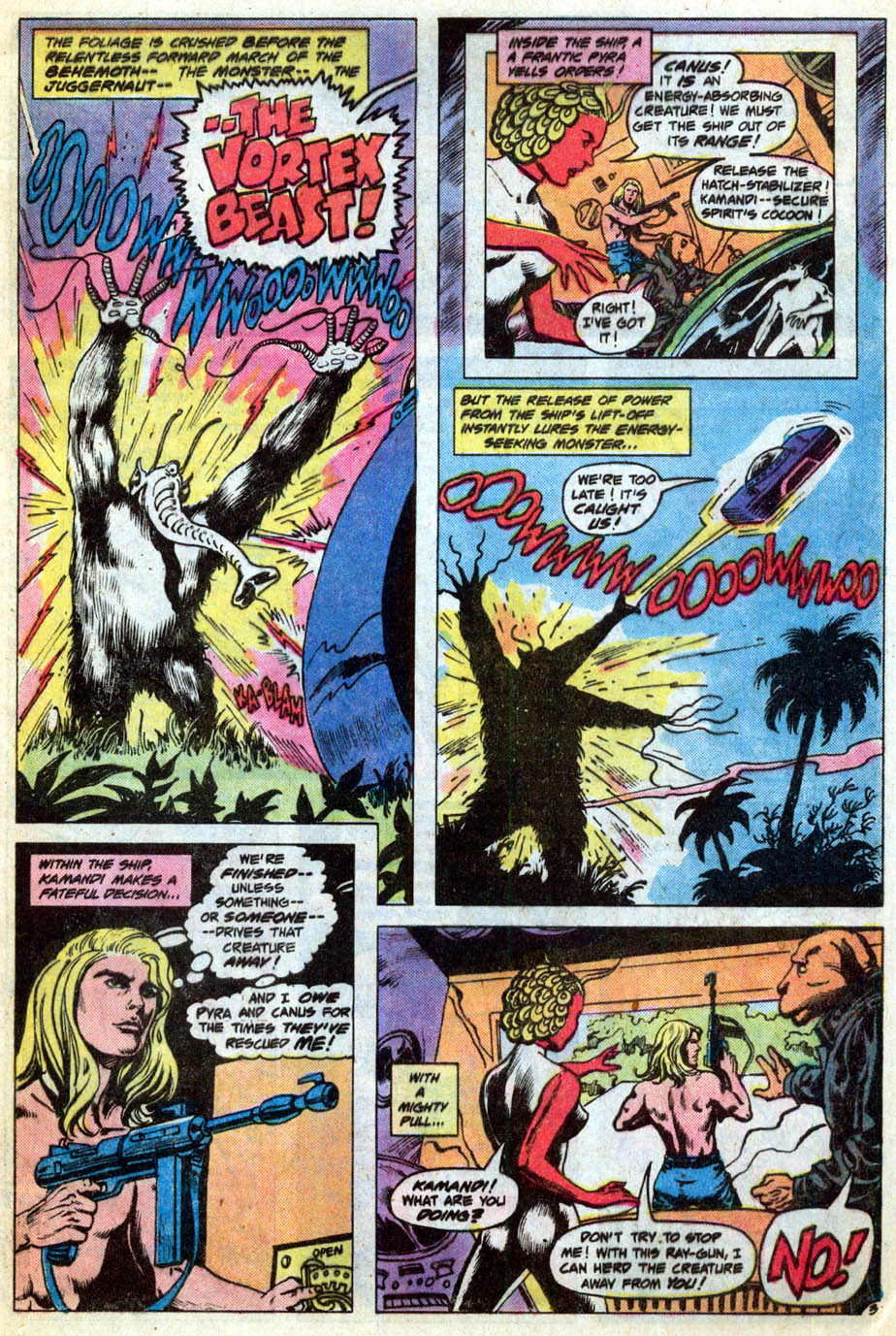 Read online Kamandi, The Last Boy On Earth comic -  Issue #55 - 4