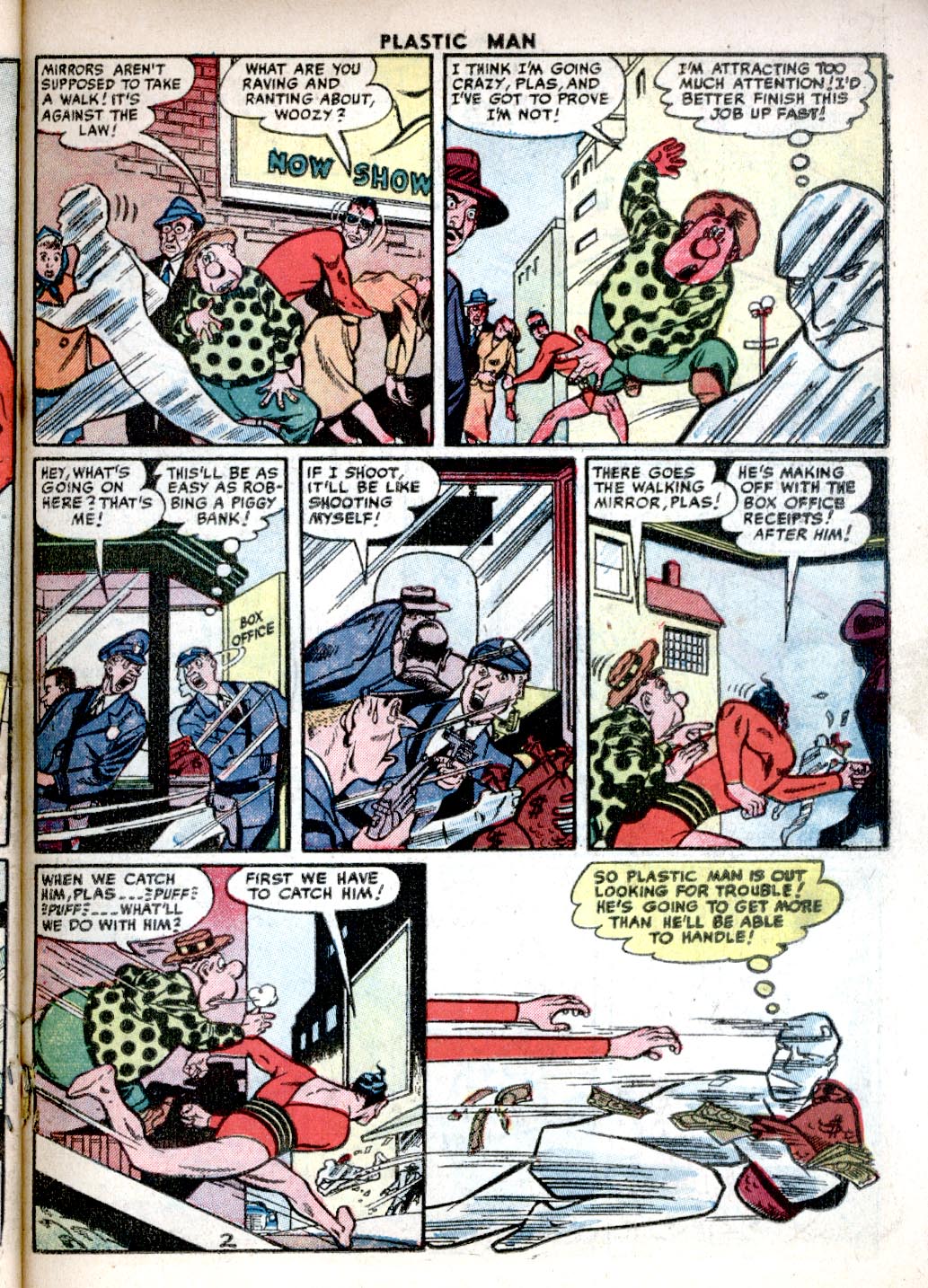 Read online Plastic Man (1943) comic -  Issue #31 - 3