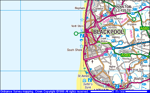 news tourism world: Map of Blackpool City Area news tourism world: Map of Blackpool City Area