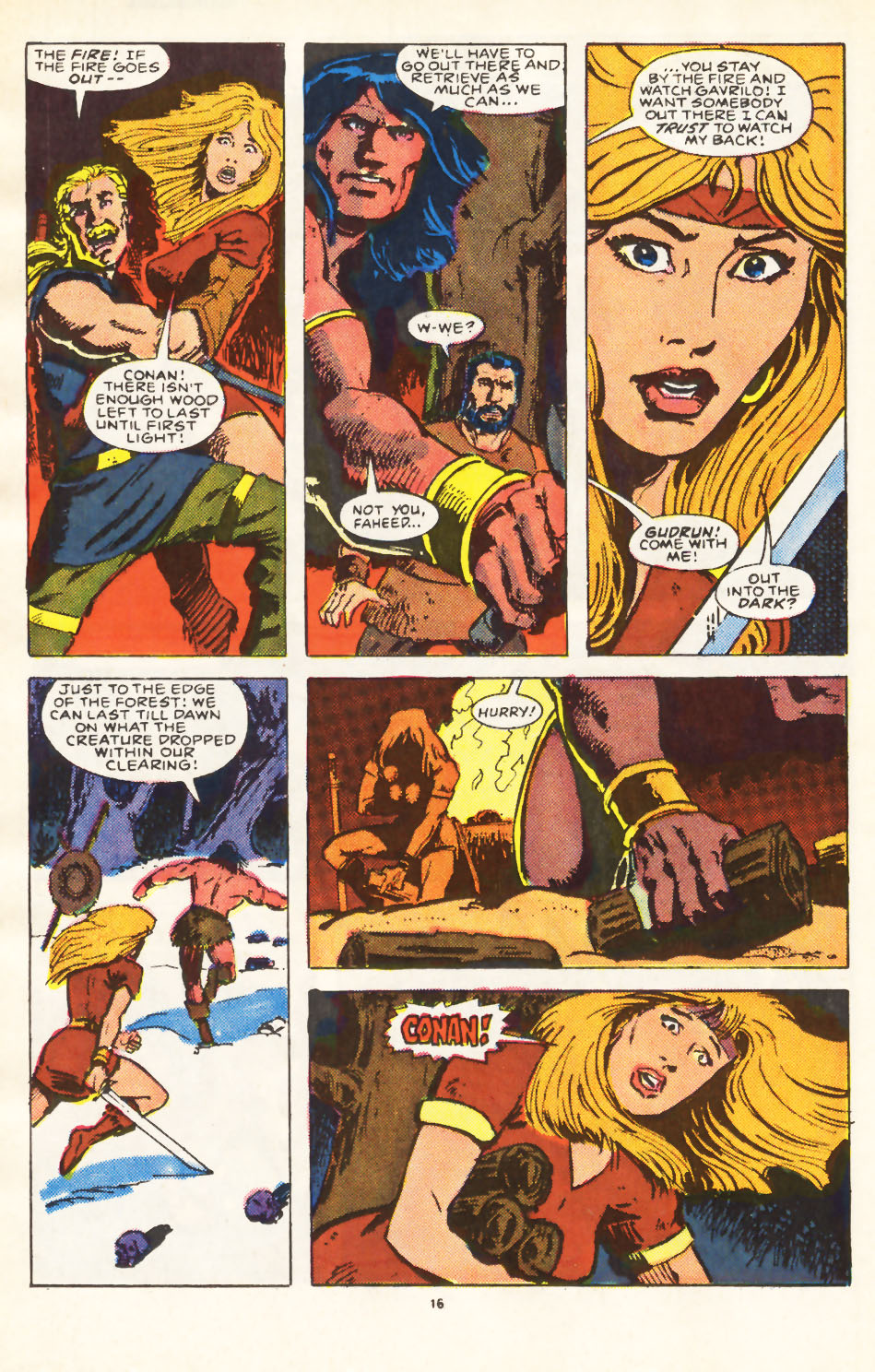 Read online Conan the Barbarian (1970) comic -  Issue #224 - 13