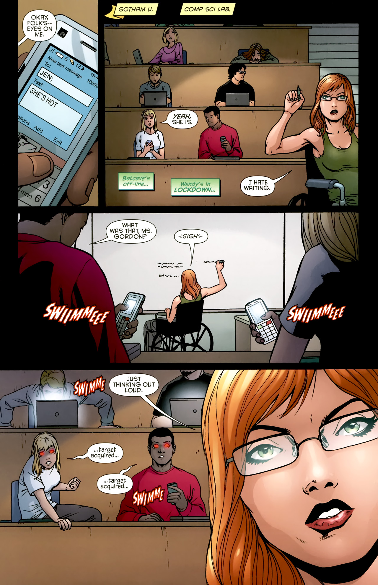 Read online Batgirl (2009) comic -  Issue #10 - 16