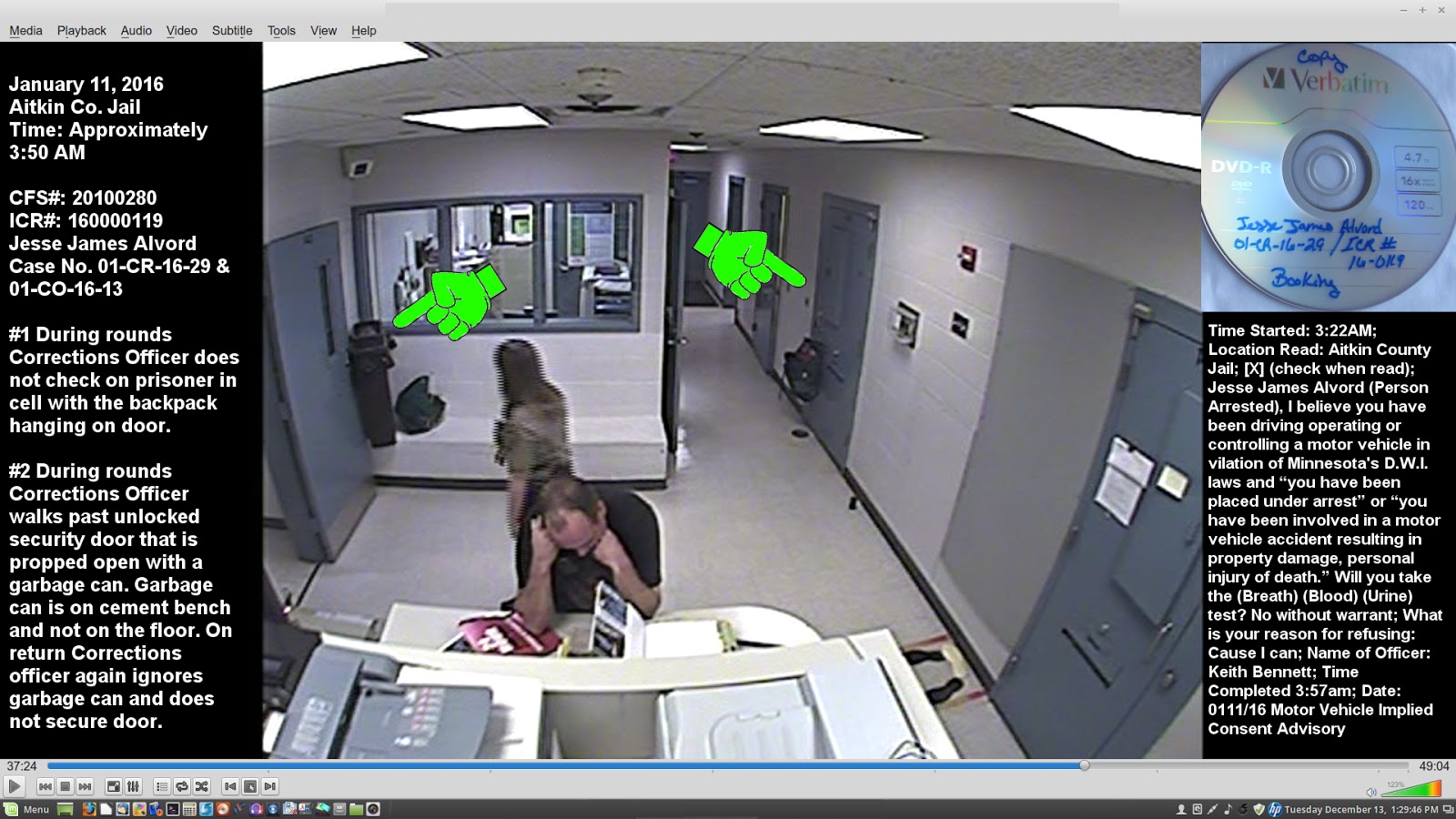 Lion News Jesse Alvord's Jail Data Request To Corrupt Aitkin Co