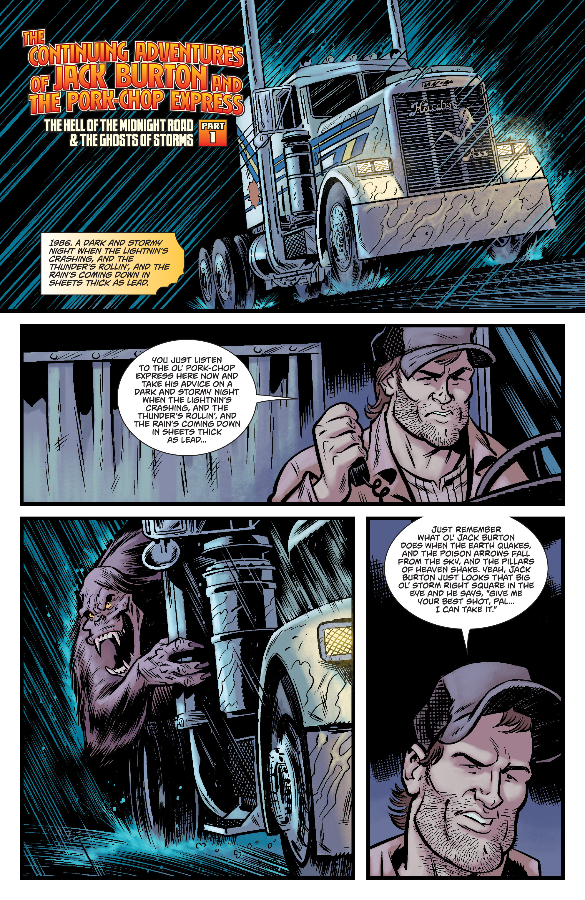 Big Trouble In Little China issue 1 - Page 3