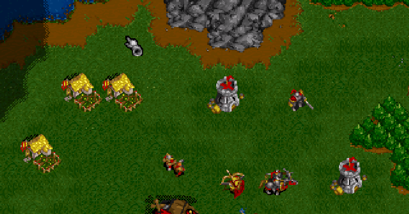 🕹️ Play Retro Games Online: WarCraft (PS1)