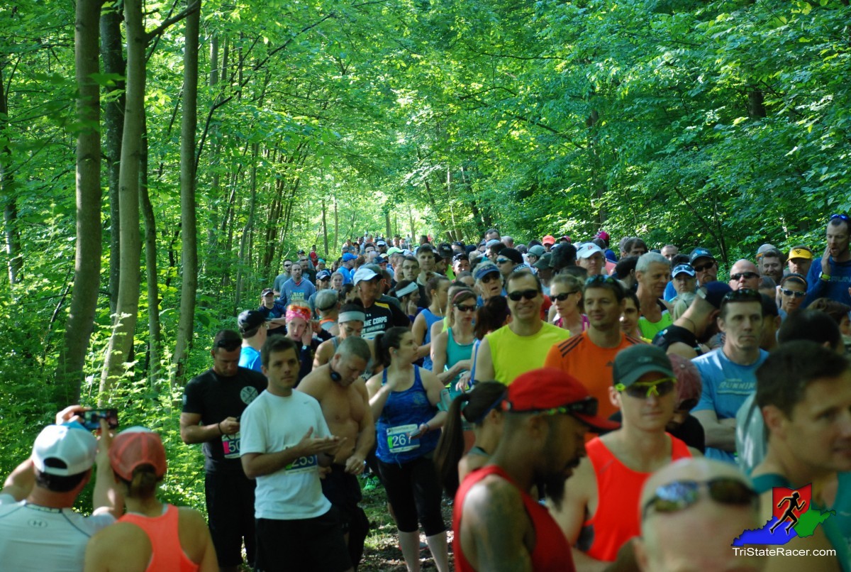 My First Half Marathon Deckers Creek Trail Half in WV June