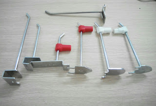 Móc treo quần áo, thanh ray gắn tường, pat đỡ giá kệ, tấm gỗ slatwall, - 3