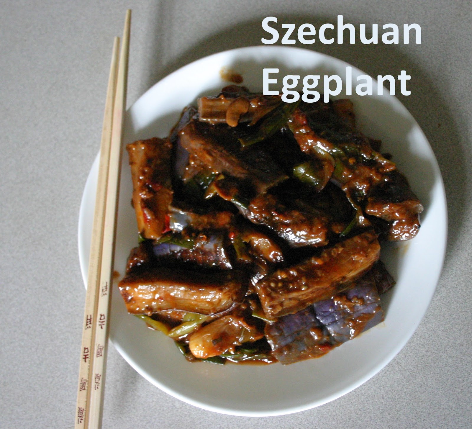 Effortnesslessly Szechuan Eggplant
