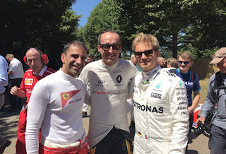 Nico Roberg and Robert Kubica Nico Roberg and Robert Kubica