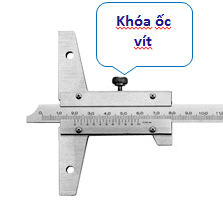 Khóa ốc vít trong thước đo sâu cơ Mitutoyo series 527