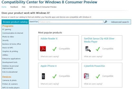 How to Know What Software Only Compatible With Windows 8