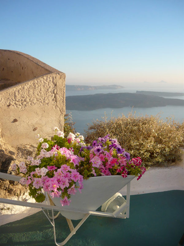 Increíble Hotel de lujo Resort, Santorini en Tholos | Cocinas Modernass