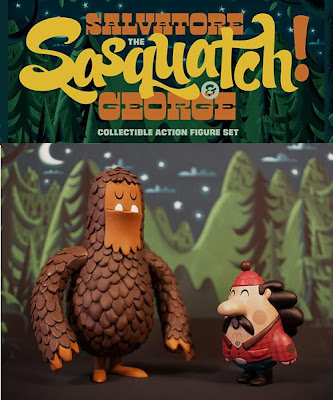 Salvatore the Sasquatch & George Action Figure Set by Invisible Creature