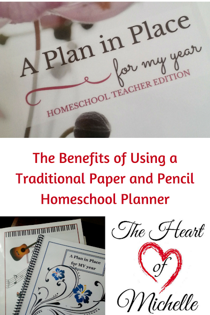 Why You Need a Traditional Homeschool Planner The Benefits of Using a Traditional Paper and Pencil Homeschool Planner
