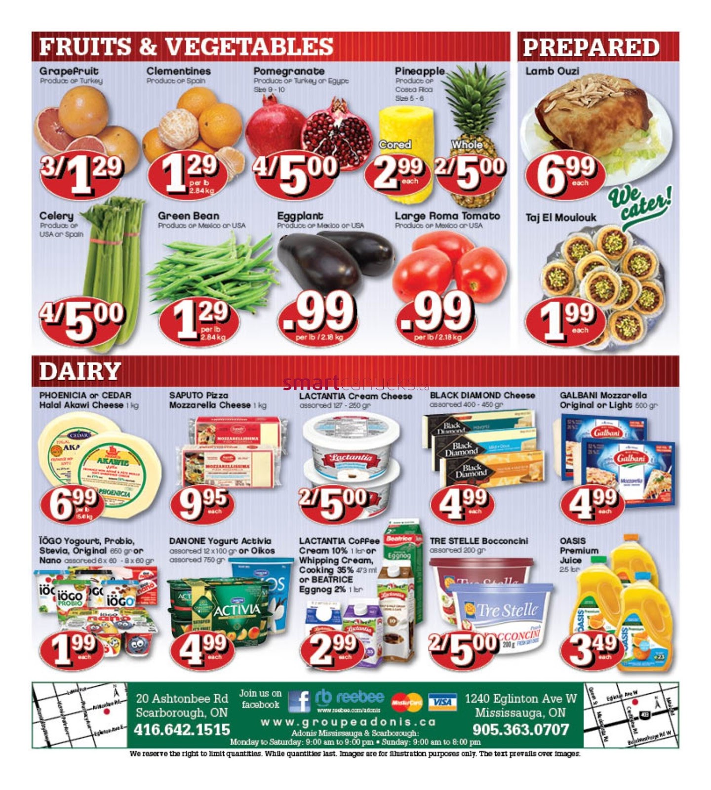 marche adonis weekly flyer december 7 13 2017 adonis flyers