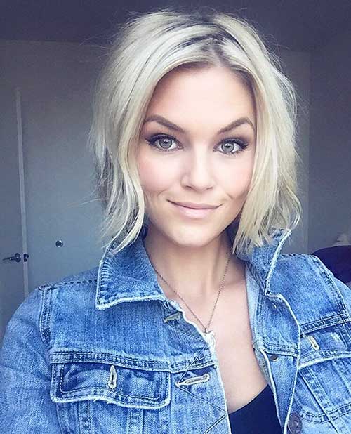 15 Popular Short Hairstyles For Round Face Shape