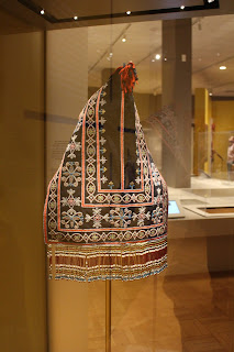 native woman's beaded hood