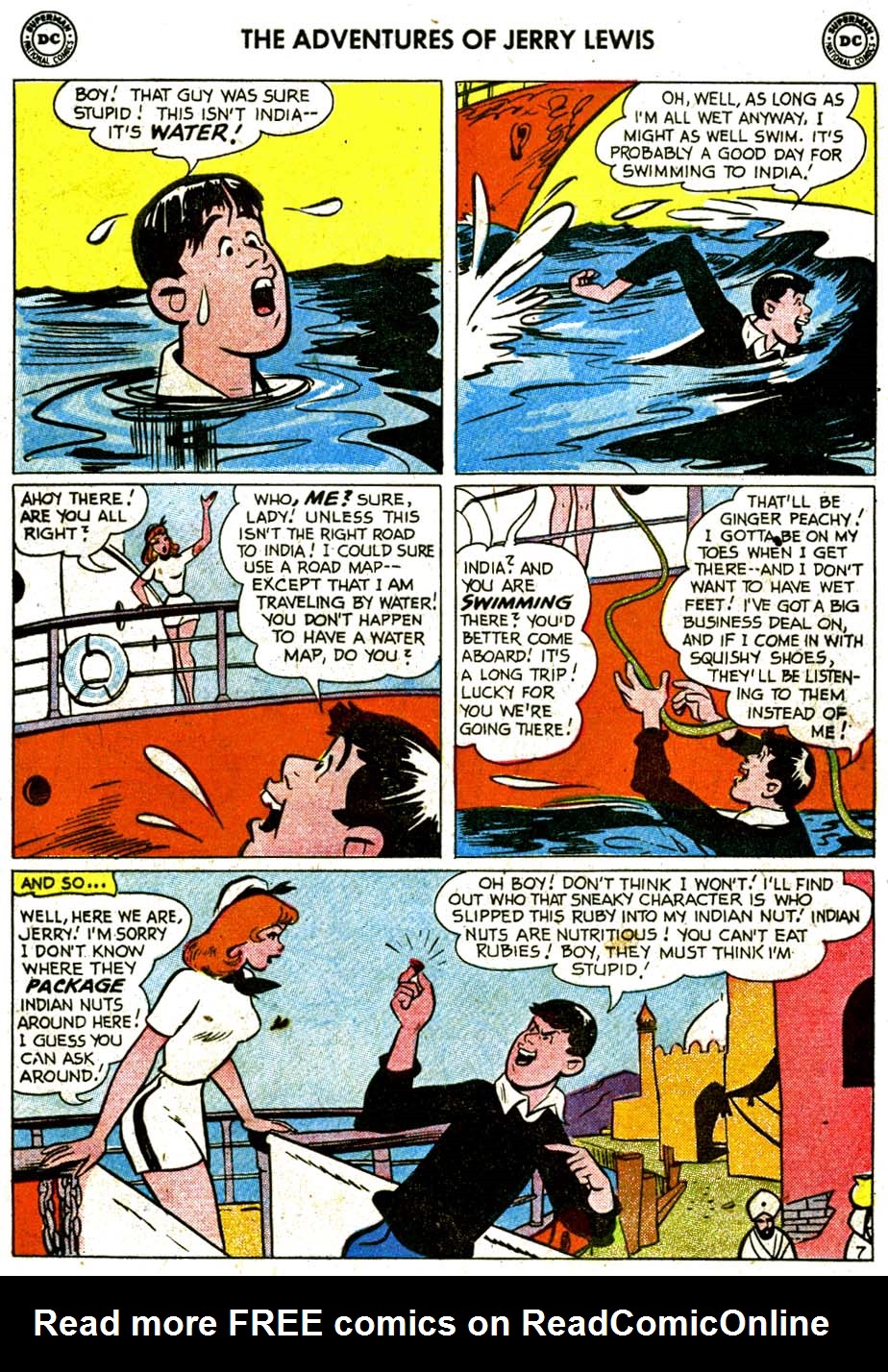 Read online The Adventures of Jerry Lewis comic -  Issue #45 - 9