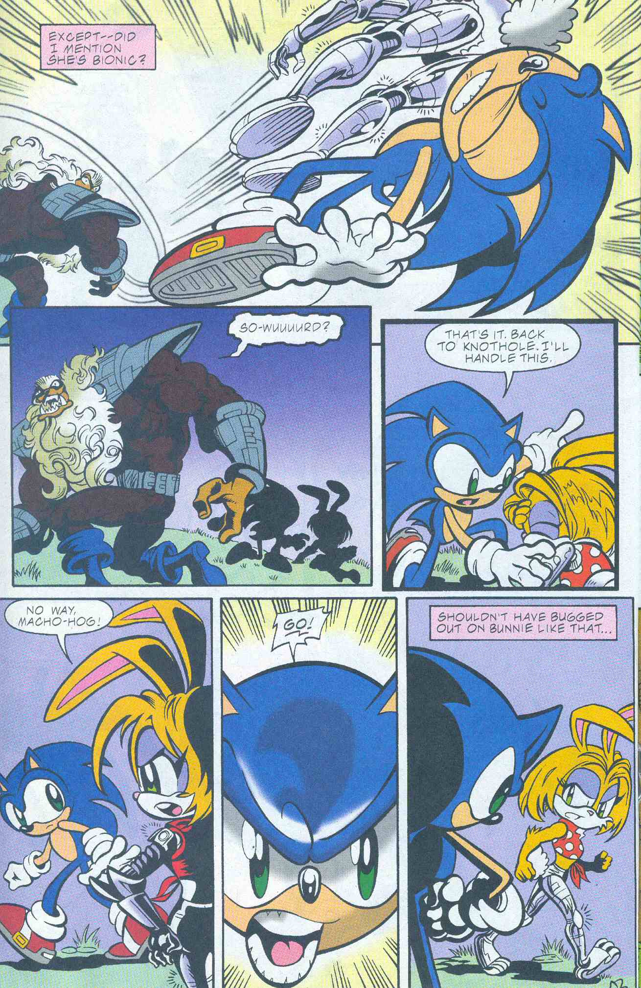Read online Sonic The Hedgehog comic -  Issue #95 - 14