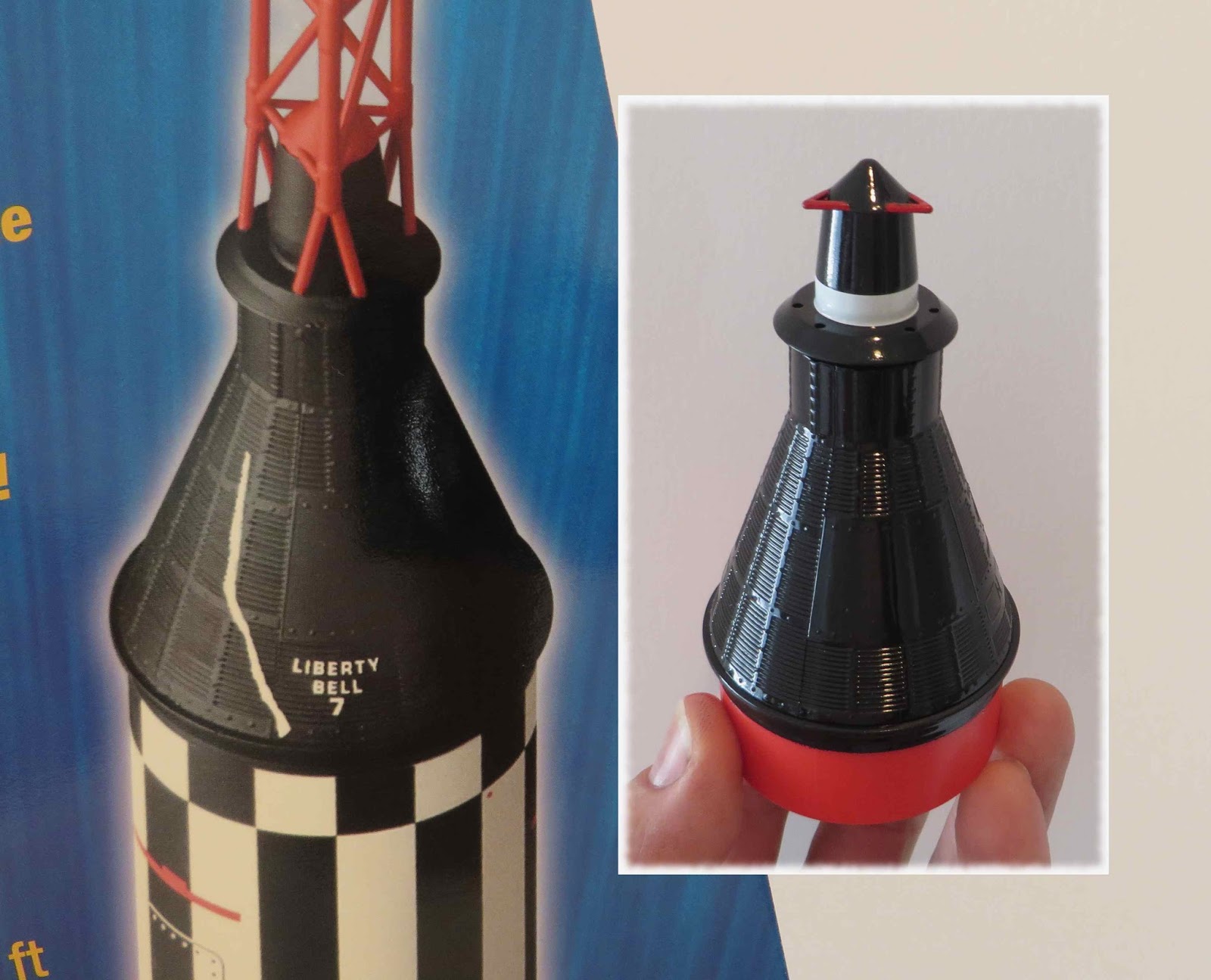 Model Rocket Building: Estes Mercury Redstone #1921 C Build Part 14 ...