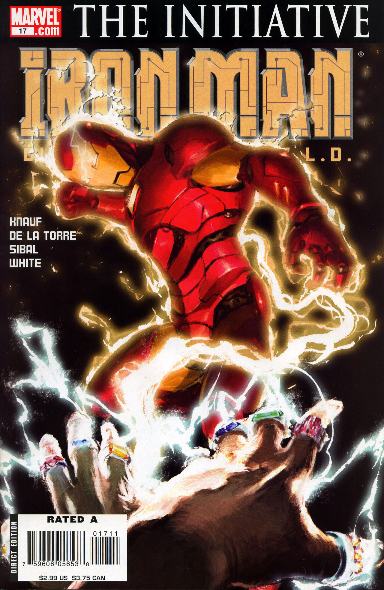 Read online Iron Man (2005) comic -  Issue #17 - 1