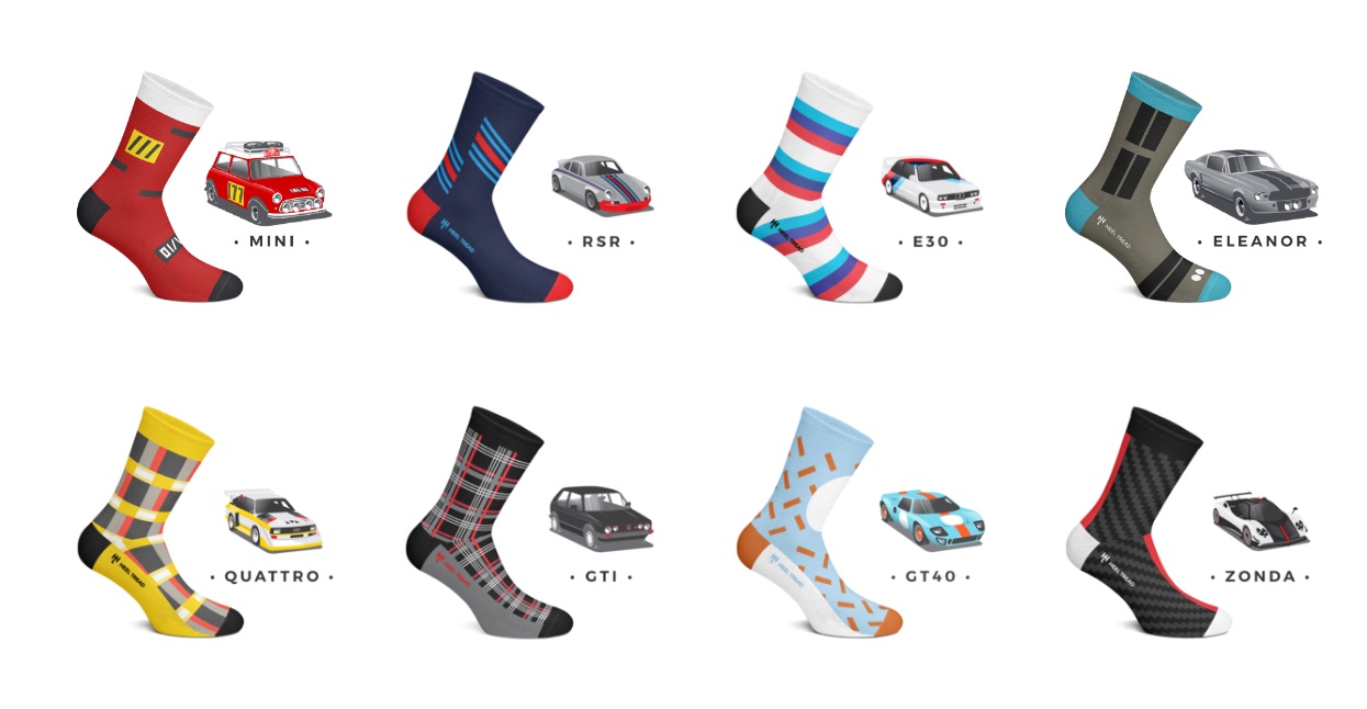 Automotive Inspired Socks