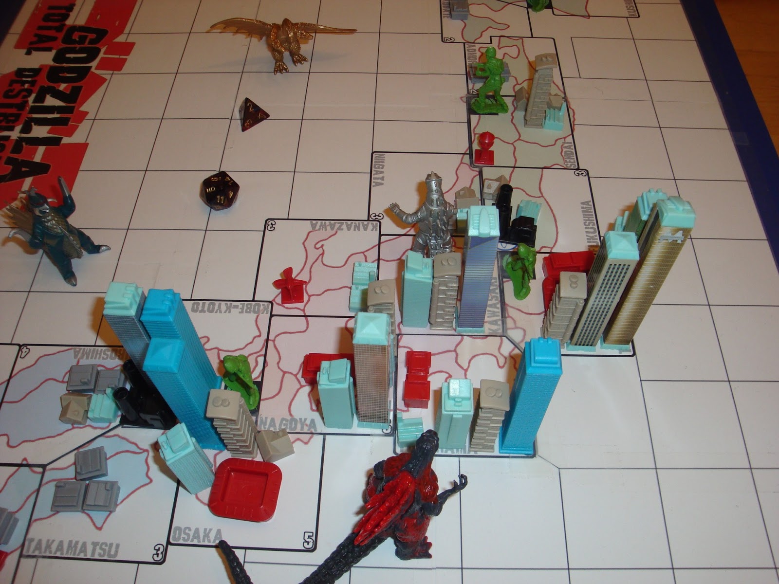 ety3rd Kobol and Beyond Making a Godzilla Board Game