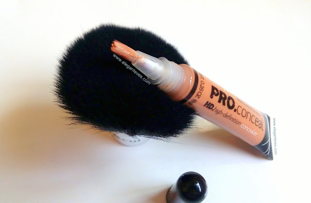 Review swatches LA Girl Pro HD concealer Warm Honey India Images