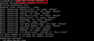 DHCP Server Debian