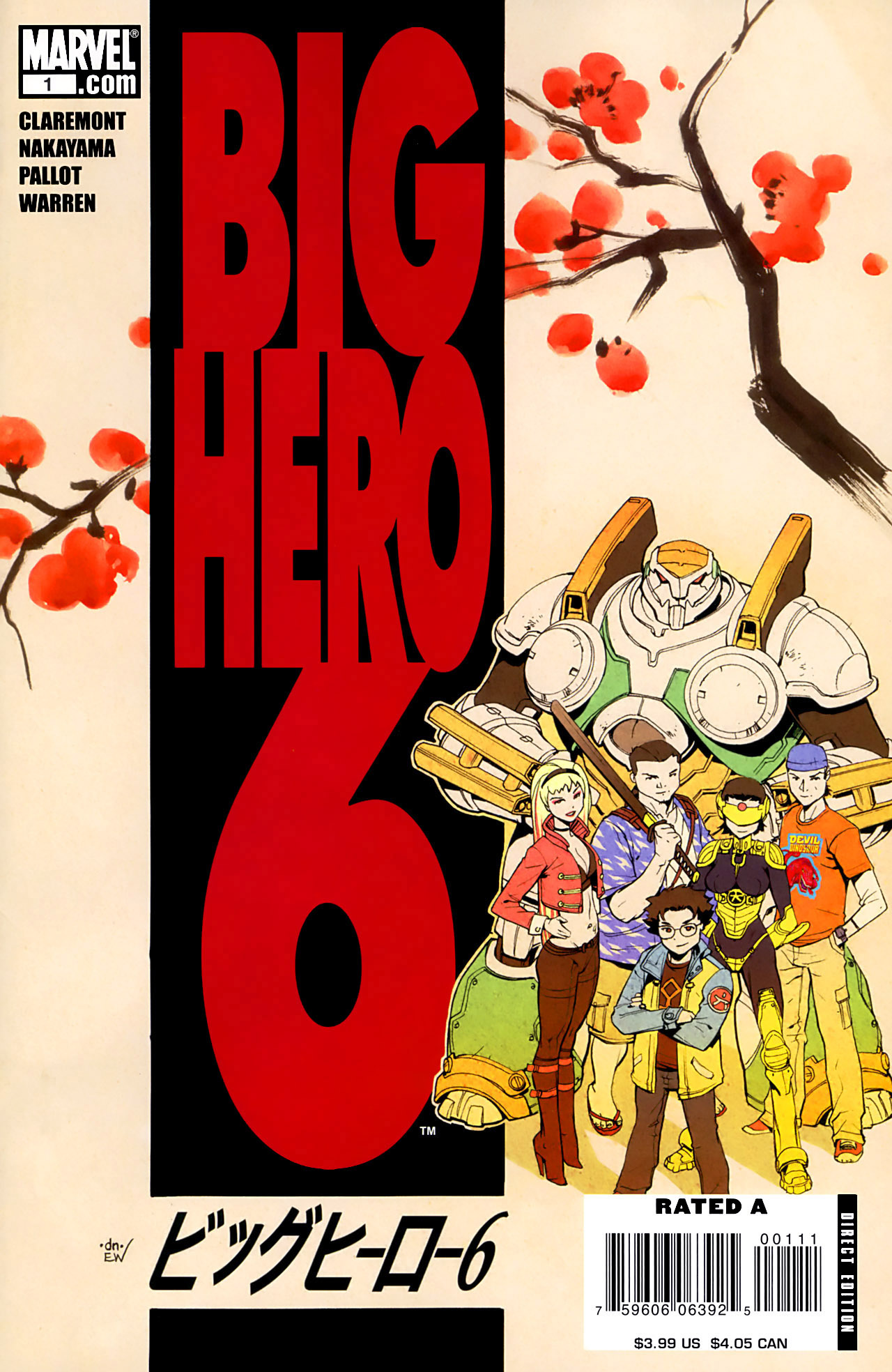 Read online Big Hero 6 (2008) comic -  Issue #1 - 1