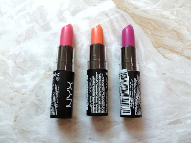 NYX Matte Lipsticks 