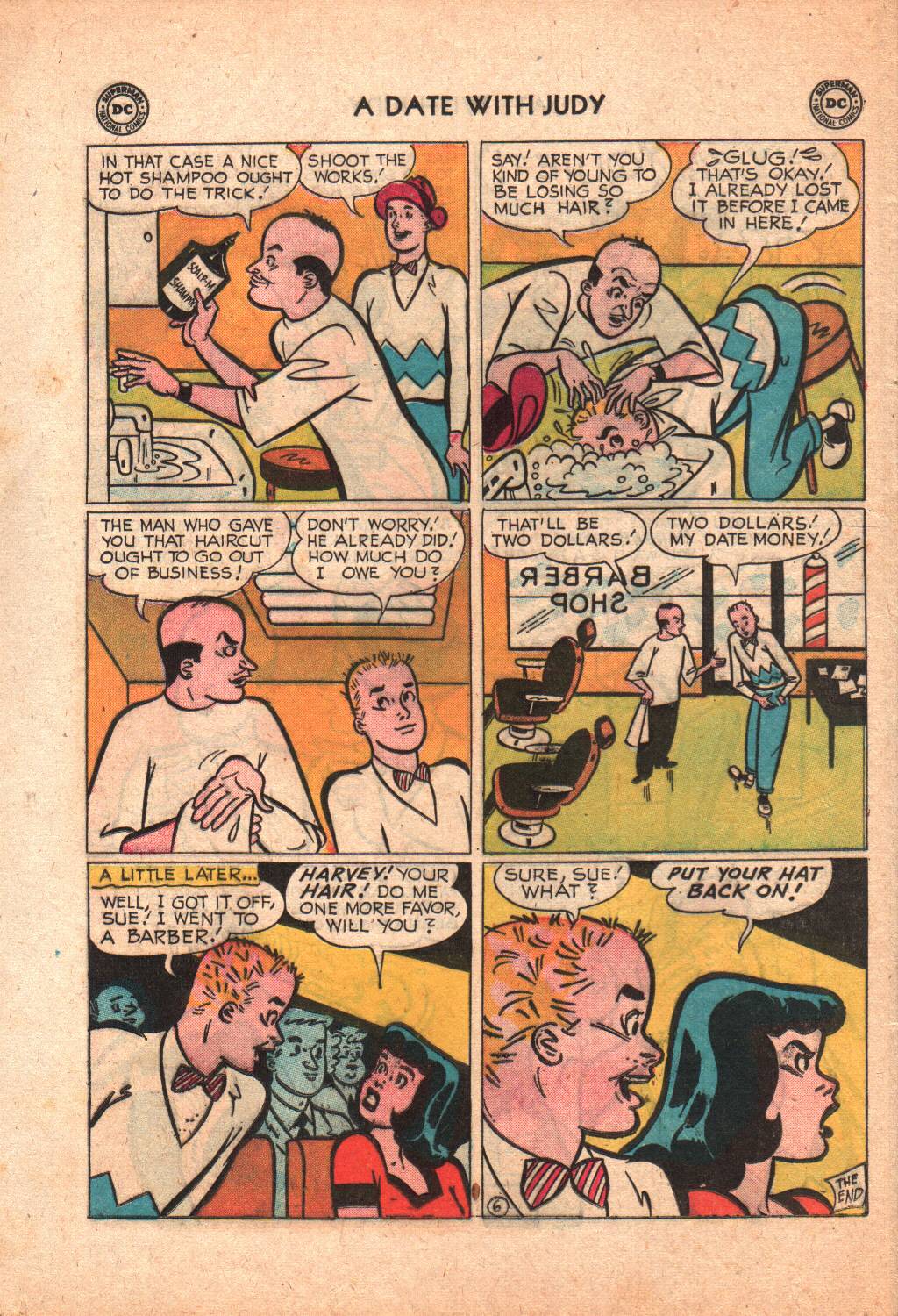 Read online A Date with Judy comic -  Issue #60 - 24