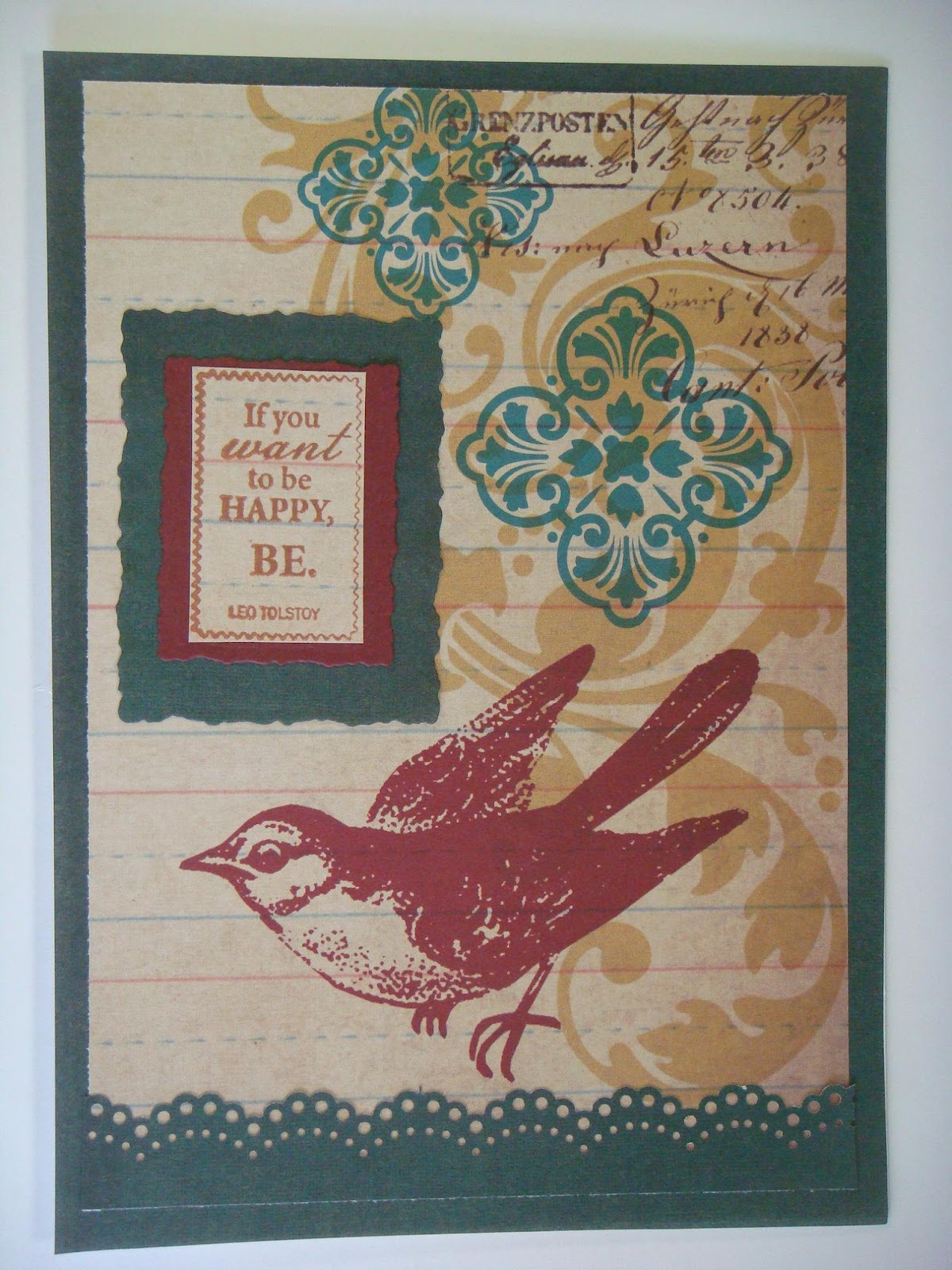 She's a Sassy Lady Quick and Easy Collage Cards...an Oxymoron!