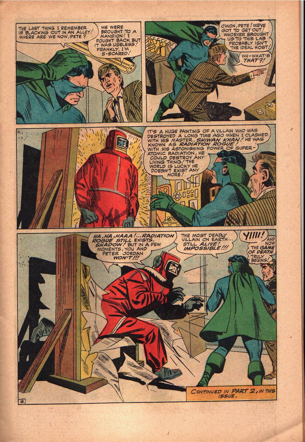 Read online The Shadow (1964) comic -  Issue #8 - 10