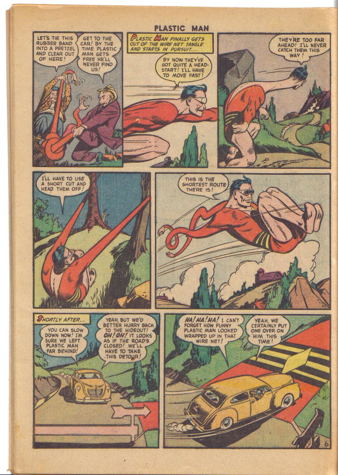 Read online Plastic Man (1943) comic -  Issue #33 - 32