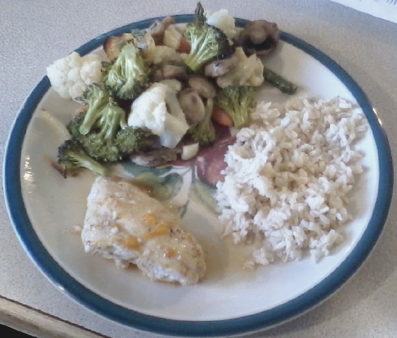 LIVE...LAUGH...LOVE...=) Apricot Chicken and Salmon