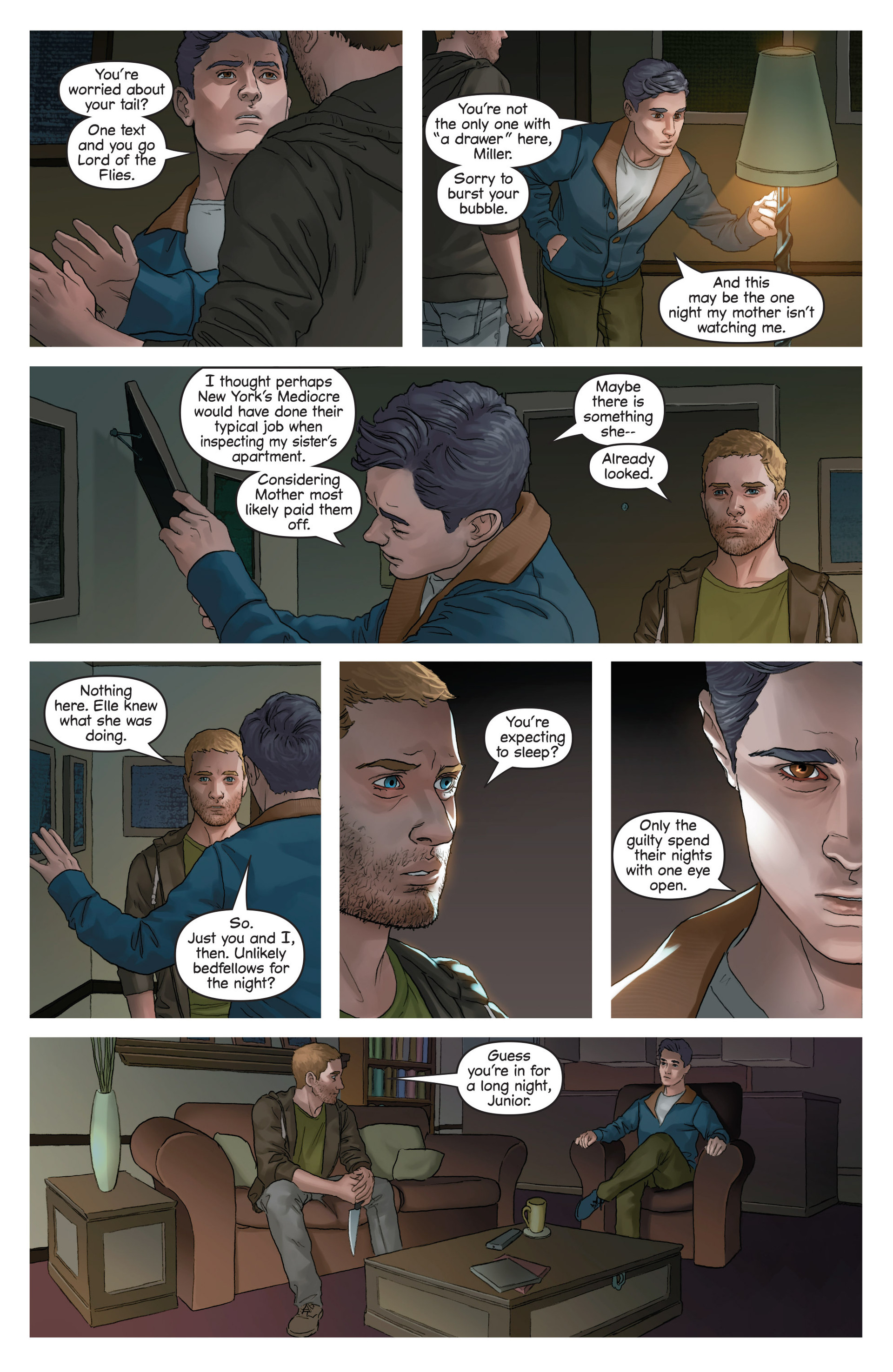 Read online Mind The Gap comic -  Issue #17 - 21