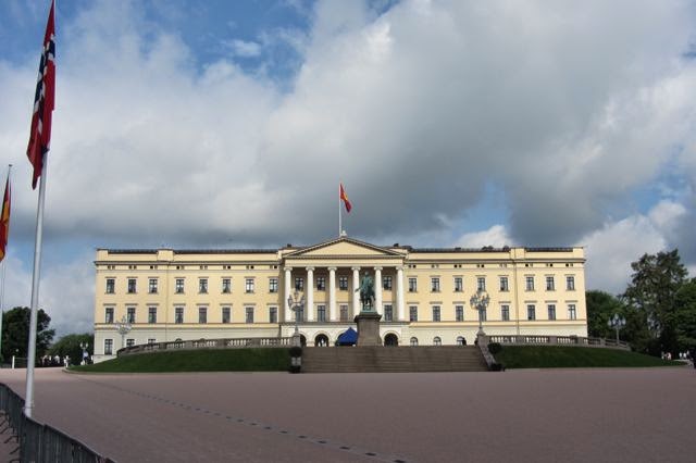 Oslo koninklijk paleis