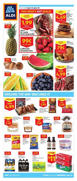Aldi Weekly Ad Preview June 19 - 25, 2019 and Aldi Ad 6/26/19