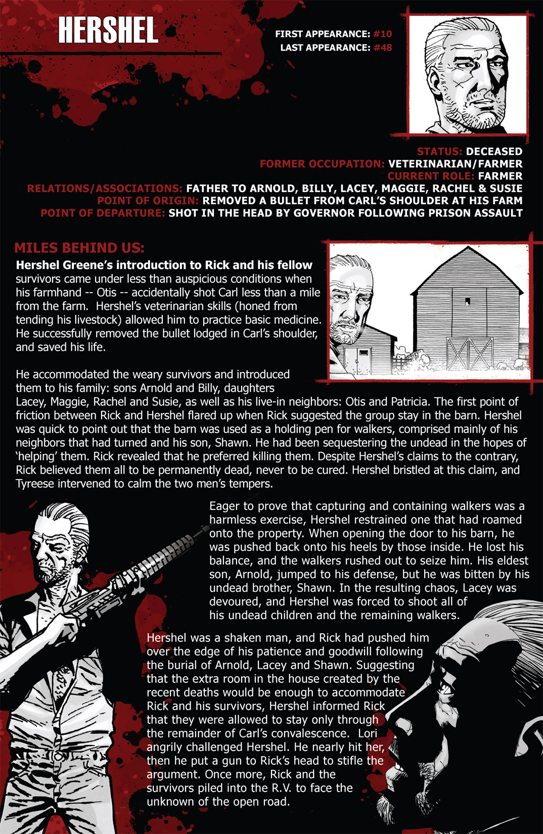 Read online The Walking Dead Survivors' Guide comic -  Issue # TPB - 66