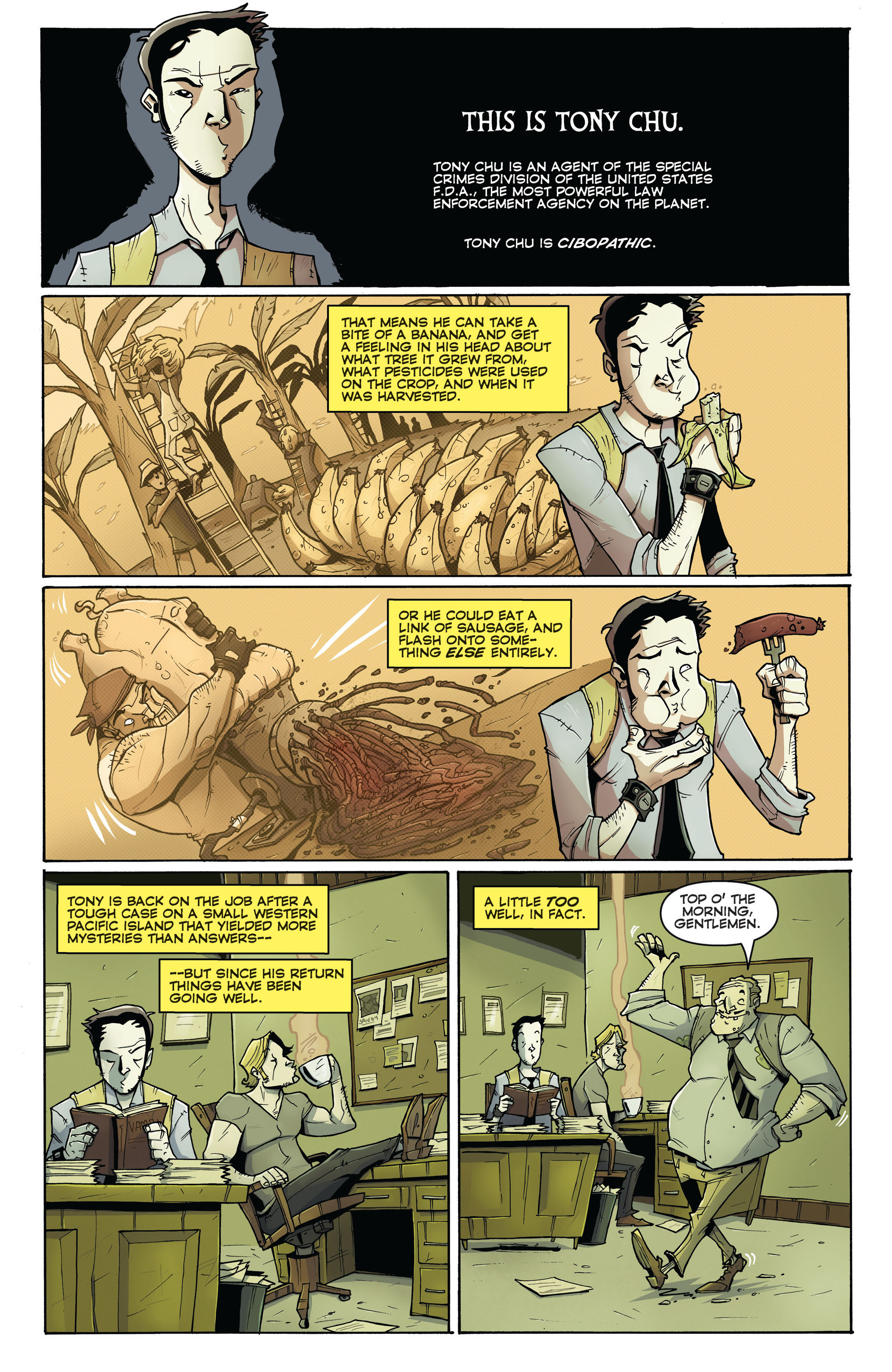 Read online Chew comic -  Issue #11 - 7
