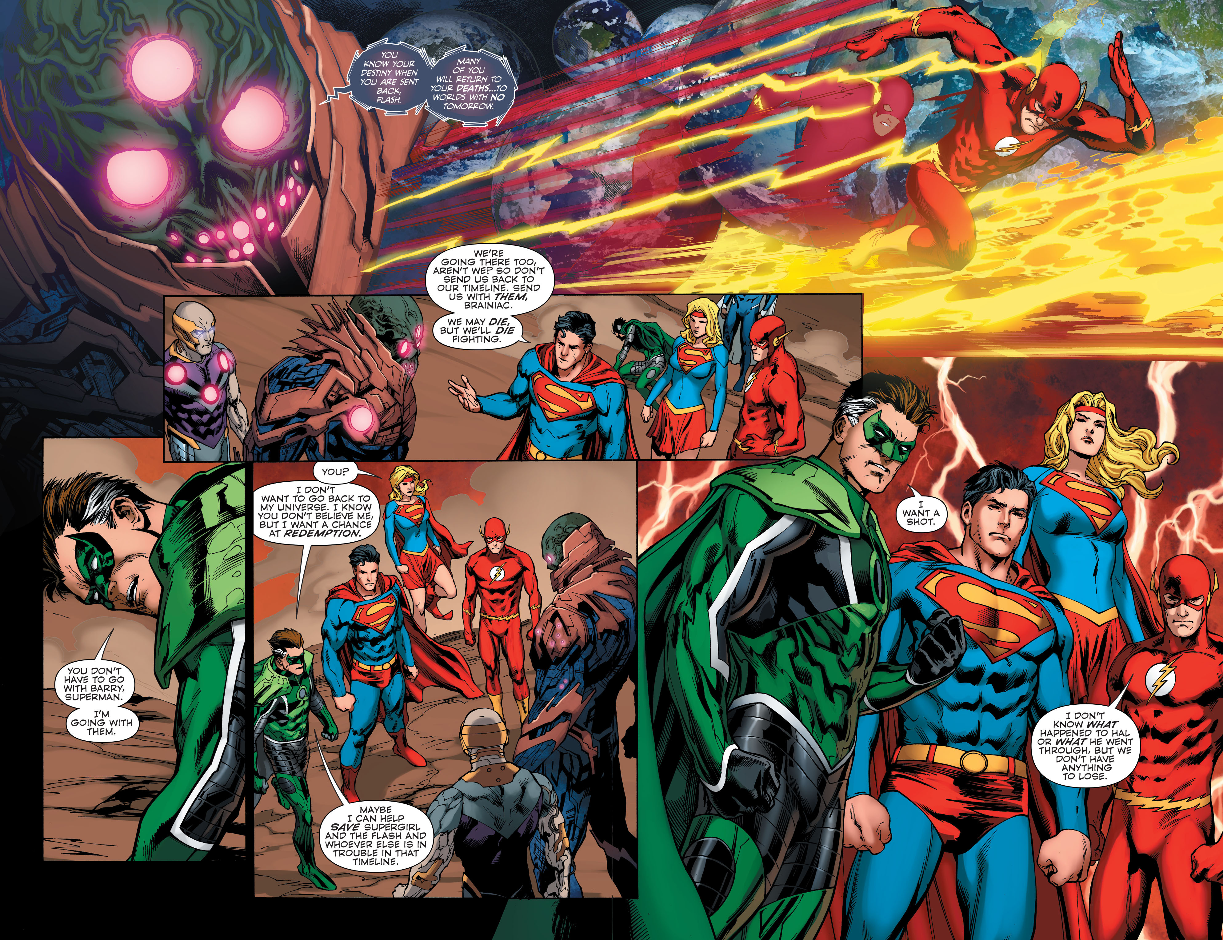 Read online Convergence comic -  Issue #8 - 14