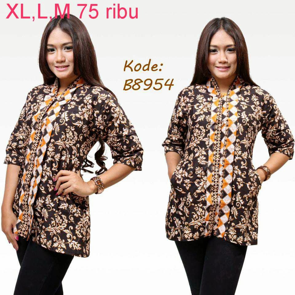  Baju  Model Batik  Terbaru Model Baju  Batik 