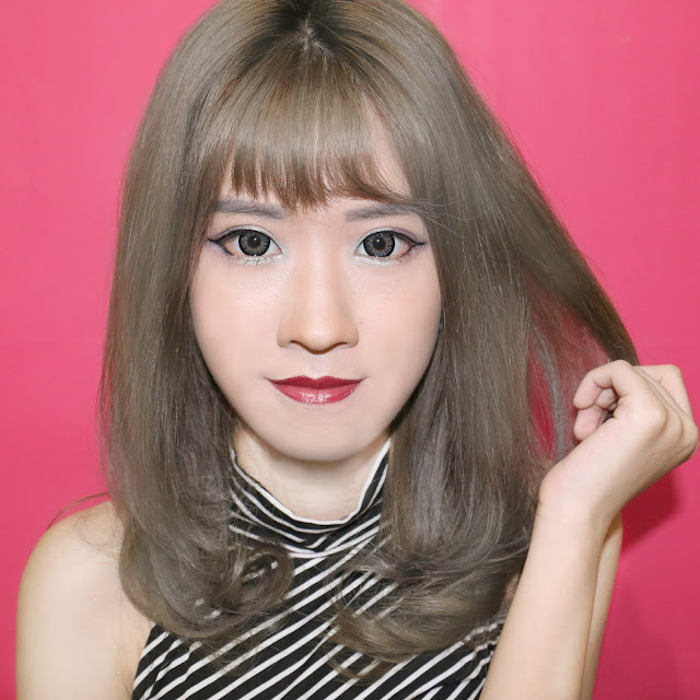 Liese Bubble Hair Color in Ash Brown Review indonesia beauty and travel