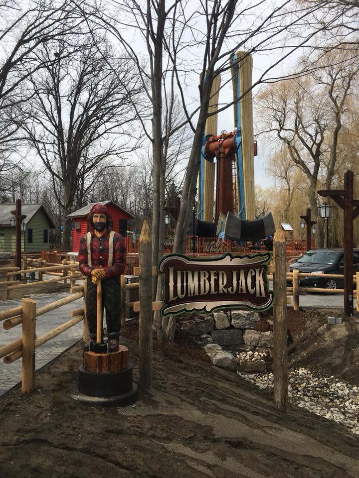 Canada's Wonderland inaugura Lumberjack e Flying Canoes