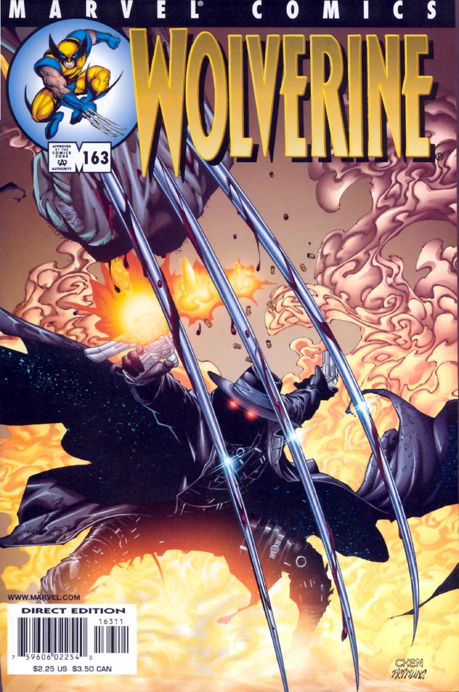 Read online Wolverine (1988) comic -  Issue #163 - 1