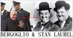 Bergoglio e Stan Laurel