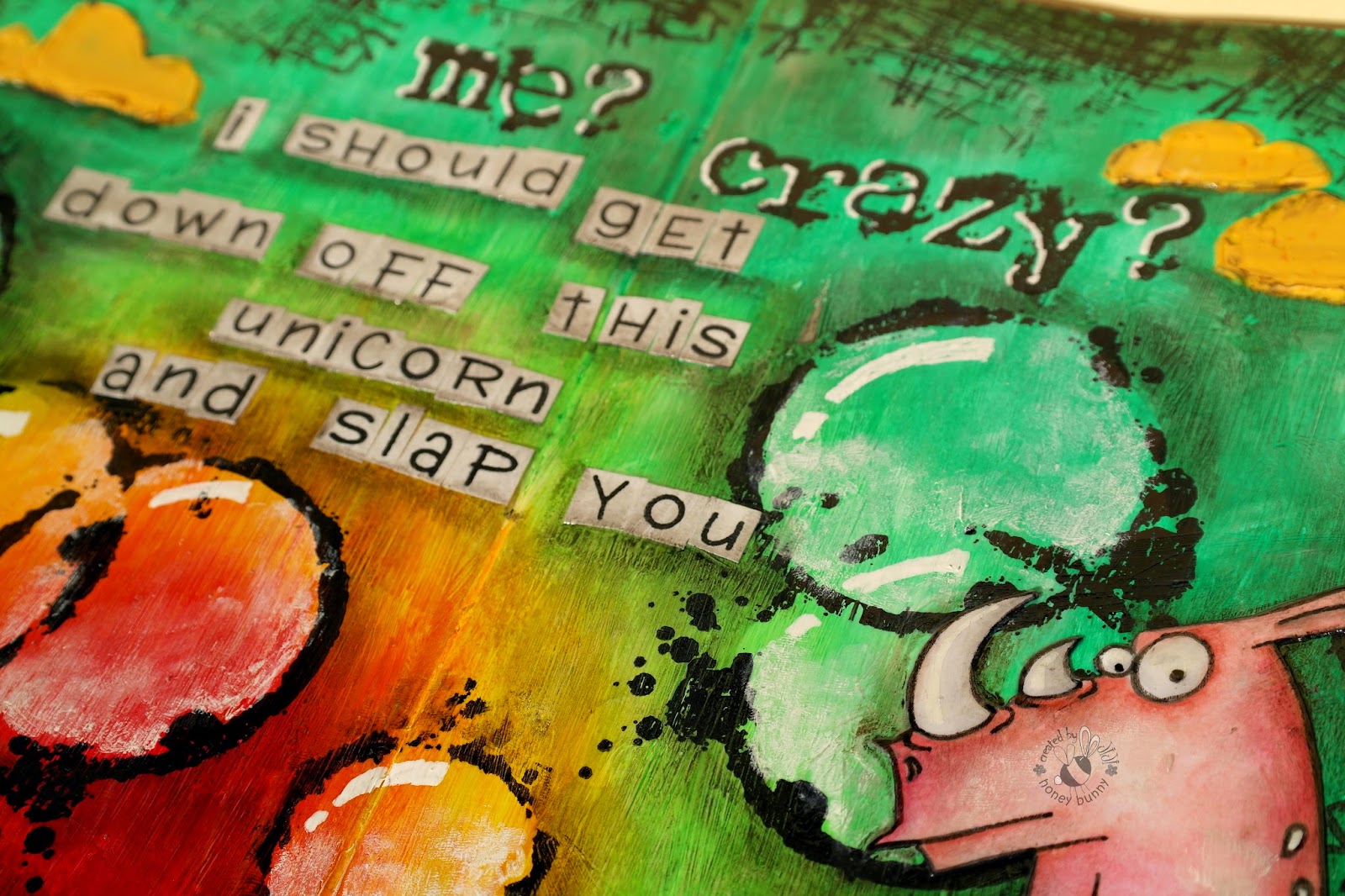 JIJI Cards: Арт журнал: Аз? Луда? {Art journal: Me? Crazy?}